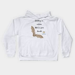 Bat Rabies Prevention Kids Hoodie